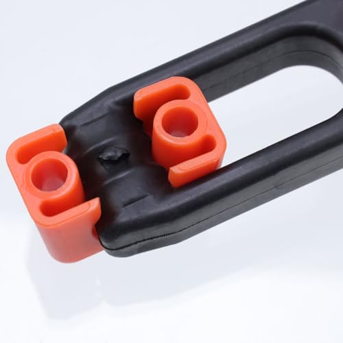 Image of T Tulead T-Handle Latches Rubber Draw Latches Toolbox Cooler Replacement 110x46mm Toolbox Lid Latches Boat Hatch Latches Pack of 2 with Screws
