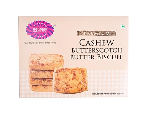 Image of Karachi Bakery Cashew Butterscotch butter Biscuits, 300 g