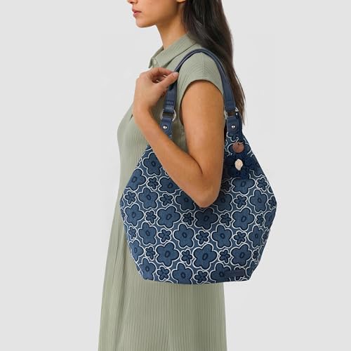 Image of Sakroots The Sak Roma Shopper Shoulder Bag Large Purse & Tote Bag with Double Straps & Zipper Pockets for Everyday & Travel