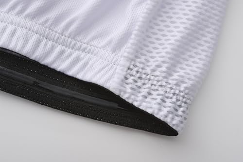 GCRFL Conjunto masculino de jérsei de ciclismo com manga curta e zíper Pokcet com acolchoado, kit de