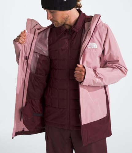 Image of THE NORTH FACE Men's Thermoball Eco Snow Triclimate Waterproof Insulated Ski Jacket | Helmet Compatible, Powder Skirt