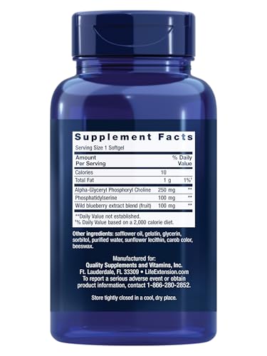 Life Extension Cognitex Alpha GPC