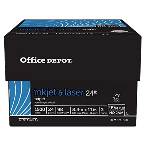 Office Depot Laser Print Paper Cover
