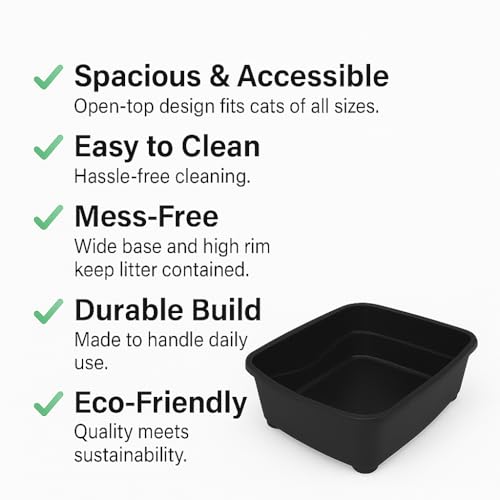 Caja de arena abierta para gato grande Furacão Pet miniatura 4