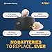 Audien Hearing ATOM Rechargeable Hearing Amplifier to Aid and Assist Hearing, Premium Comfort Design & Nearly Invisible