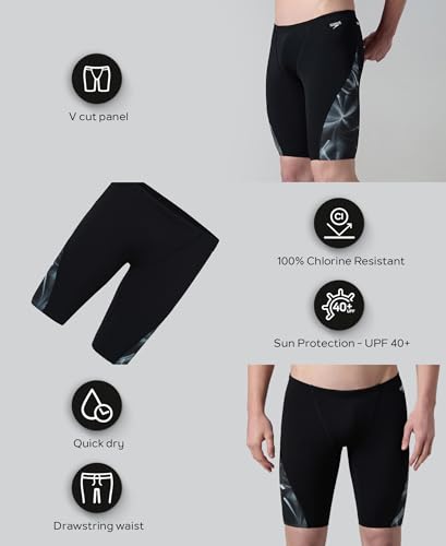 Image of Speedo Men's Endurance10 Hyperboom V-Cut Jammer Swimming Trunks