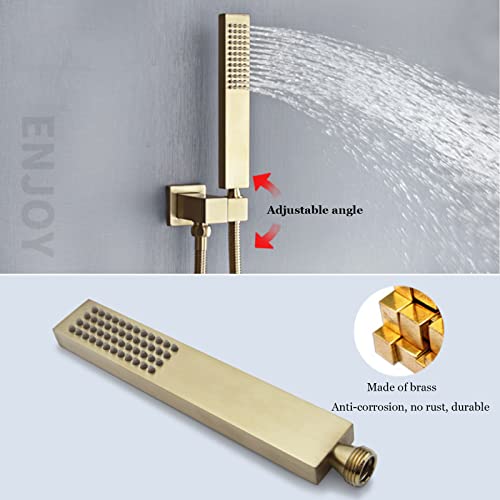 Robinet de douche or plafonnier haute pression contre le manque de débit