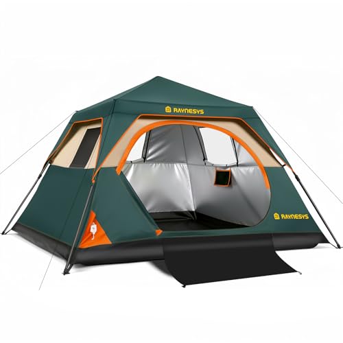 6 Person Instant Tent, Camping Tent Setup in 60 Seconds...