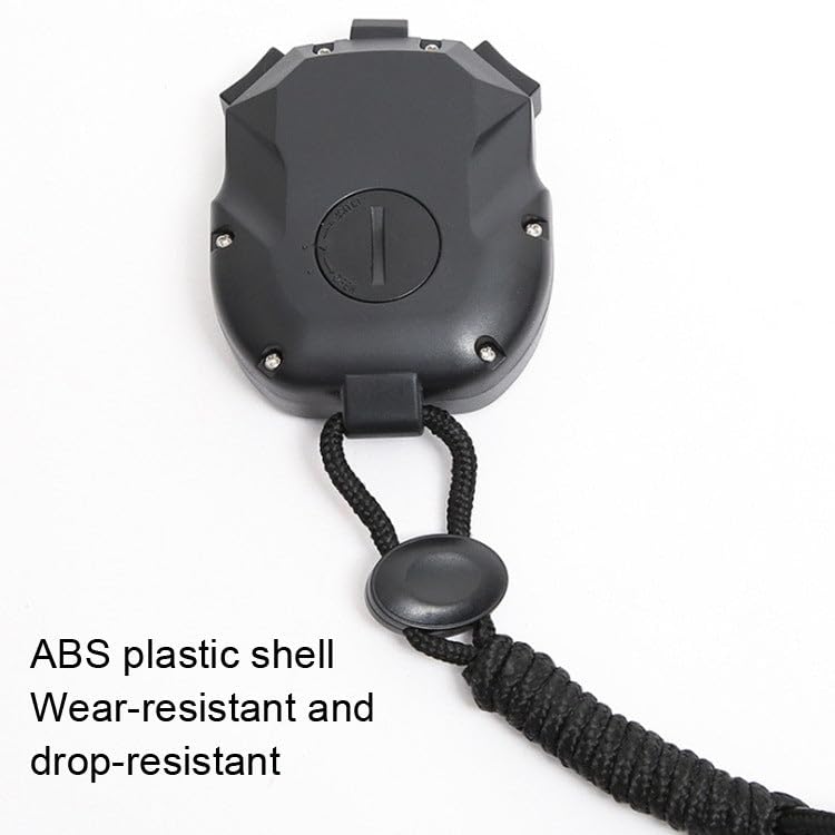Whakamuri view of the XL-026N stopwatch showing the battery compartment