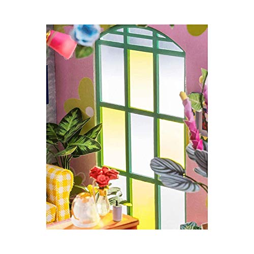 Collections Etc Led Lighted Diy Sweet Patio Miniature Kit #TOP3