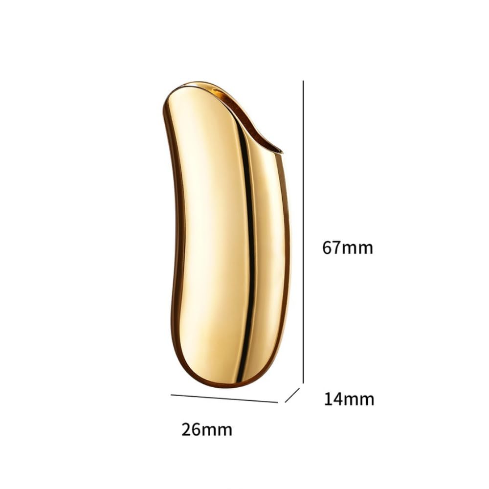 Feuerzeughülle Aus Metall - Vintage Schutzhülle Für BIC & J5 Feuerzeuge (Silber)