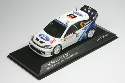 Minichamps 400058414 Ford Focus Warmbold Monte Carlo 2005 Auto Da Gara Scala 1/43