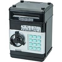 Amazon.co.jp: [カロカック] 貯金箱 金庫 お札 硬貨 マイ