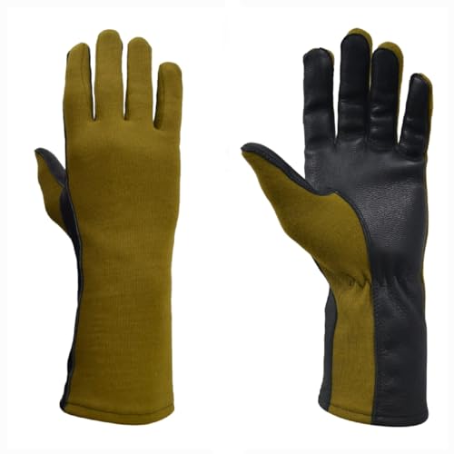 SBL South Beach Leather Nomex Flight Gloves