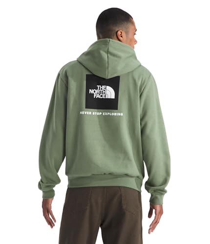 Image of THE NORTH FACE Men's Evolution Box NSE Hoodie | Sweatshirt With 2 Piece Hood, Adjustable Drawcord, Kangaroo Hand Pocket