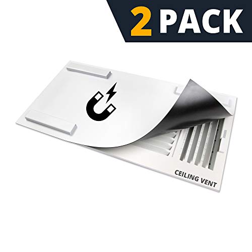 Crazy Strong Magnetic Vent Cover, Ceiling Vent Cover - 8x15 (2 Pack), Thicker