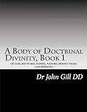 A Body Of Doctrinal Divinity, Book I: Of God, His Word, Names, Nature, Perfections, And Persons