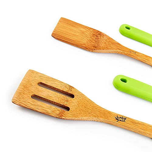 Bambuswald© Set di Accessori da Cucina da 5 Pz