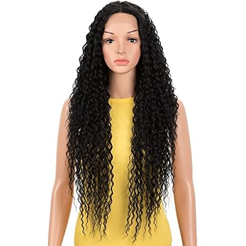 DÉBUT 28-Inch Curly Lace Front Wig Cover