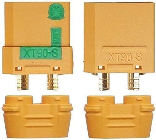 Miniatura 3 de Amass - 10 pares de conectores de bala XT90S XT-90S macho hembra para motor de batería RC Lipo (conectores XT90S)