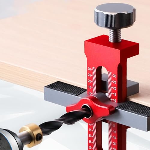Herrajes de aluminio ajustables con guía QuickGuide para un acabado preciso en madera 6