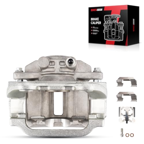 Image of Torchbeam Rear Brake Caliper Left for Chevrolet 1999-2002 Silverado 1500, GMC 1999-2002 Sierra 1500, Chevrolet 2001 Tahoe, Rear Left Caliper Replace # 18B4726