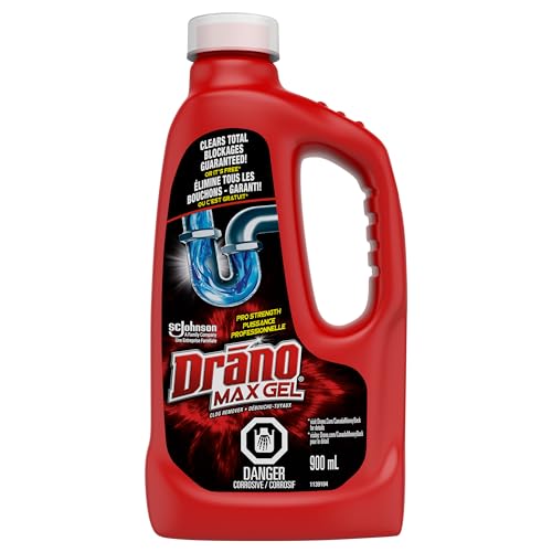 Drano Max Gel Nettoyant Drain Canalisation 900mL