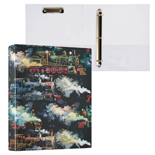 Classeur 3 anneaux avec porte-bloc 3,8 cm pour ranger 200 feuilles volantes