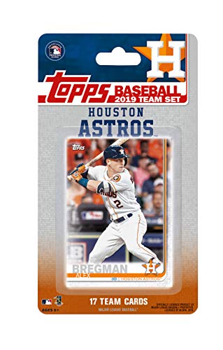 Houston Astros 2019 Topps Factory Sealed Special Edition 17 Card Team Set with Jose Altuve and Alex Bregman Plus