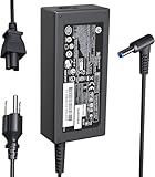 65W Laptop Charger Fit for HP Probook 440 445 450 455 G10 G9 G8 650 640 G5 G4 G6 G7 Pavilion x360 11 13 15 PA-1650-32HE Blue Tip Power Cord AC Adapter (New)