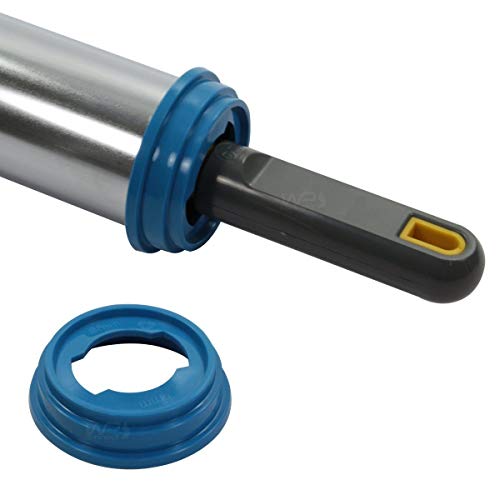 Rolo de Massa Com Regulagem de Altura 28cm - Cromado