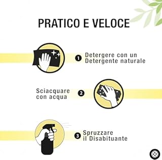 Animal House Disabituante 500ml Cani e Gatti Made in Italy per Esterno ed Interno, Formula vegetale, antiodore, antiallergica, Cruelty Free (1)