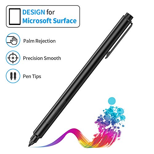 KINGONE Surface Pen, Microsoft Certified Surface Stylus Pen 1024 Levels of Pressure Sensitivity