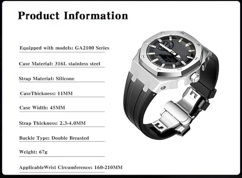 Kit modification SAAWEE GA2100 pour réparer boîtier montre - 2