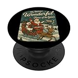 Christmas Holiday Cheer Santa Sleigh Ride