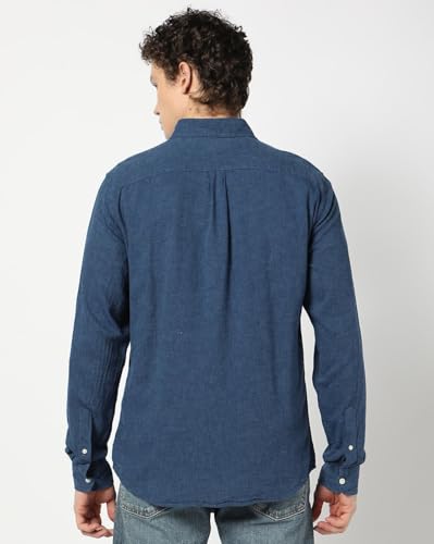 Image of GAP Men's Solid Regular Fit Shirt