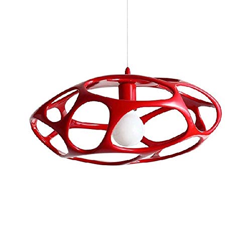 Lustre créatif en résine creuse et plafonnier suspendu moderne