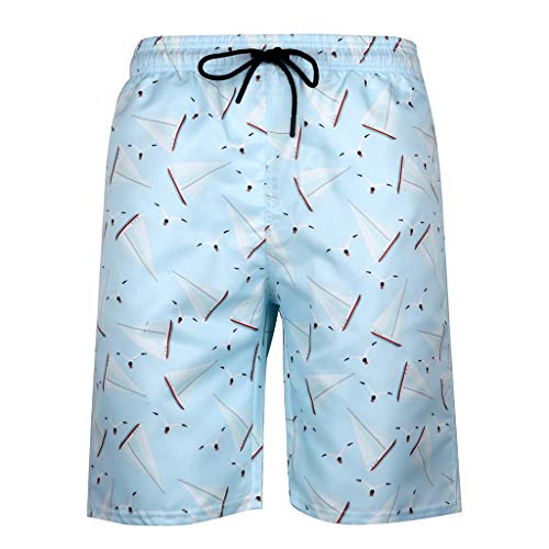 Short de bain homme bleu 40 aux finitions soignées