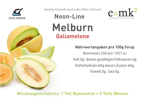 Slush Eis Sirup | Melone | Konzentrat 1:5 | 1 Liter Flasche | Glycerin Frei | geeignet für Ninja Slushy Maschine | Premium-Qualität direkt vom Hersteller – Bild 6