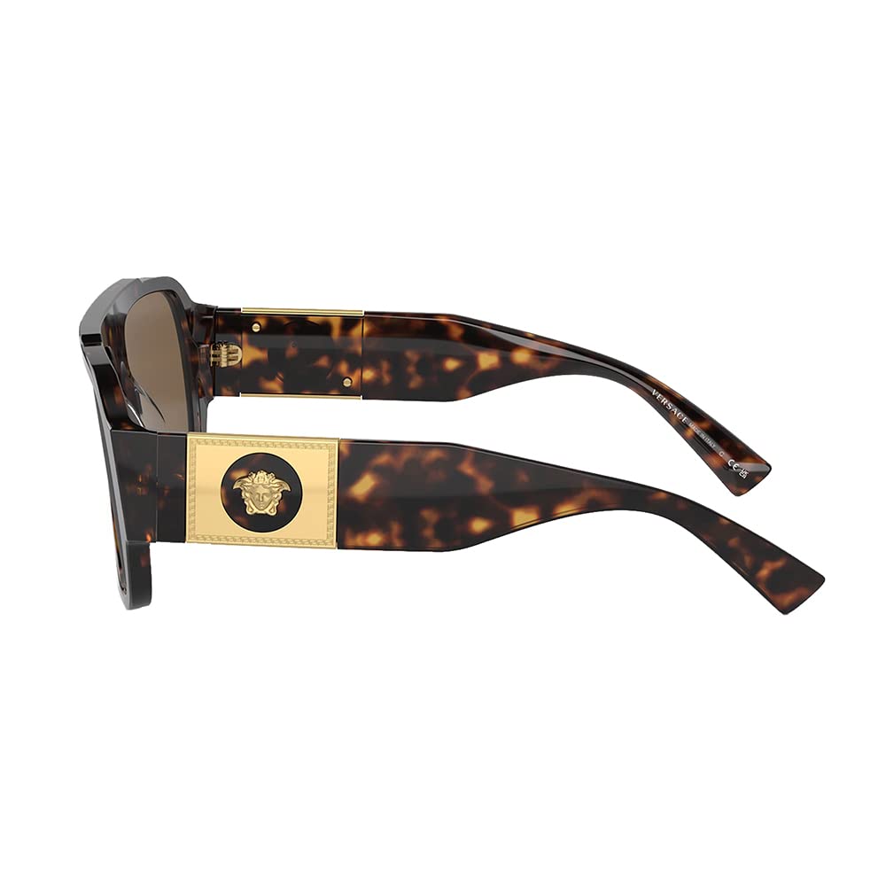 Versace 0VE4436U 57 108/73 Sonnenbrille, Unisex, Erwachsene, mehrfarbig, Einheitsgröße