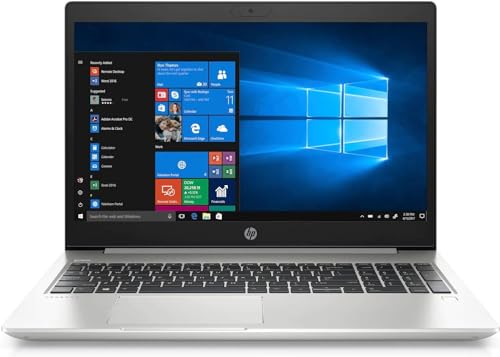 HP ProBook 450 G7 15.6' Laptop – Intel i5-10210U, 16GB RAM, 256GB NVMe SSD, Windows 11 Pro, Intel UHD Graphics, Full HD Display