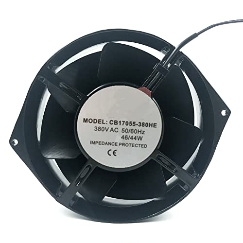 Ventilateur de refroidissement 380V haute performance avec châssis robuste de 17055 46W