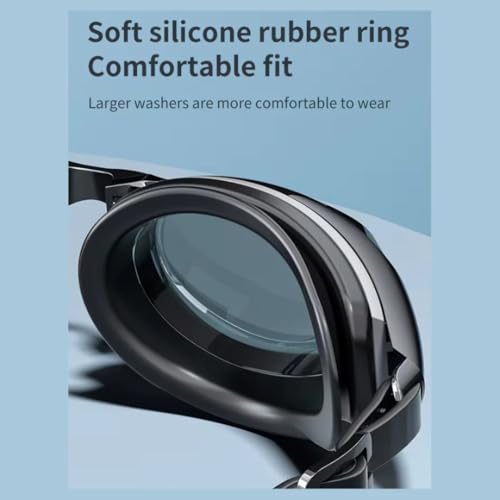 Image of First Lens Swimming Combo Pack with Anti-Fog Goggles, Swimm Cap - Tinted goggle + Aquawave cap