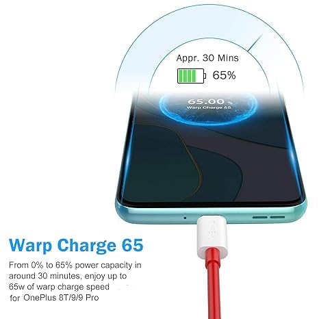 Image of Tufento 65W Type C to Type C Fast Charging Cable 1 m USB Type C Cable