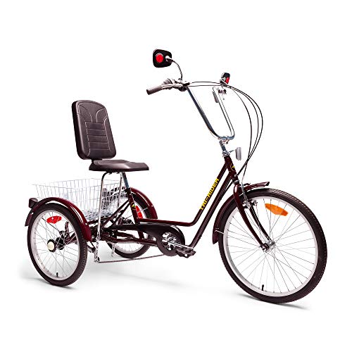 Belize TRI-Rider Comfort Trike semi Recumbent Tricycle with Back Support - Thumbnail 2
