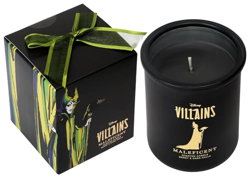 Disney Bougie d'inspiration maléfique de 's Villains – Berry & Dark Calla 252 g (1 mèche) –...