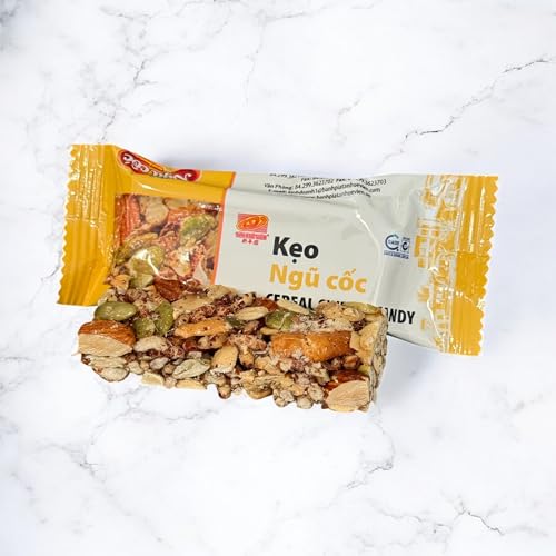 Image of 2 Packs - Cereal Sweets Nuts - Keo Ngu Coc - 13 Oz per Box with 2 Boxes per Order