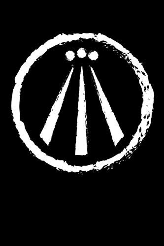 Awen Symbol: Blank Lined Notebook, Journal or Diary