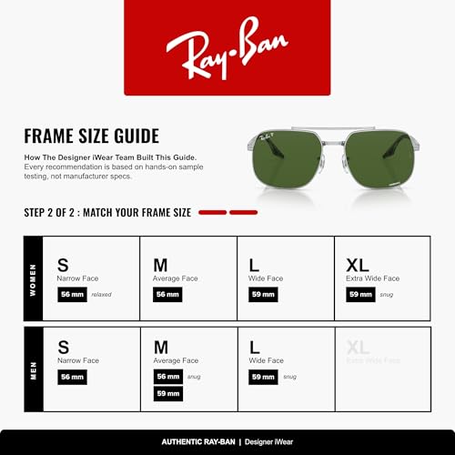 Image of Ray-Ban RB3699 Square Sunglasses for Men for Women