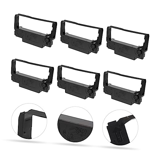10 cintas de tinta nylon para caja registradora miniatura 7